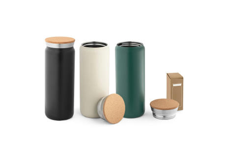 LAVINE 600. 600-ml-Thermosflasche aus rostfreiem Stahl Werbeartikel