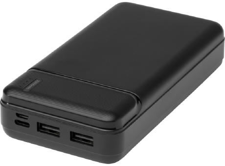 Loop 20.000 mAh Powerbank aus recyceltem Kunststoff bedrucken