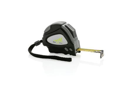 Auto-Stop-Maßband aus recyceltem Kunststoff, 3m/16mm bedrucken