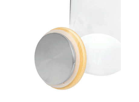 Glas-Karaffe BAMBOO PITCHER Werbeartikel