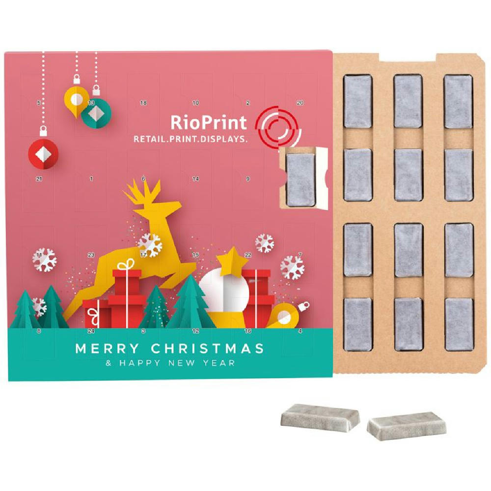 Product image Täfelchen Adventskalender ECO Werbeartikel