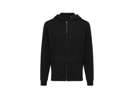 IQONIQ Abisko Zip-Kapuzenpullover aus recycelter Baumwolle Werbeartikel