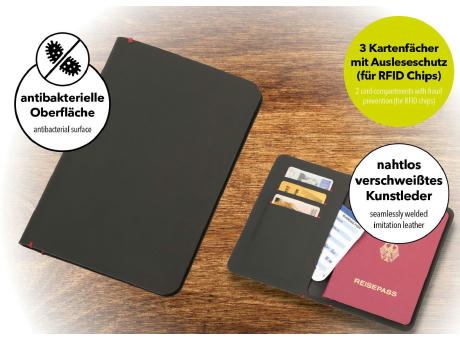 TROIKA Reisepasshülle TROIKA SLIM PASS Werbeartikel