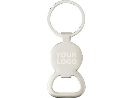 Schlüsselanhänger aus Metall Soren Werbeartikel