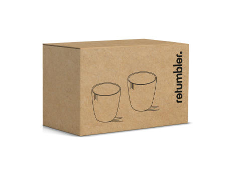 Thermo Espressobecher RETUMBLER-DUOSHOT bedrucken