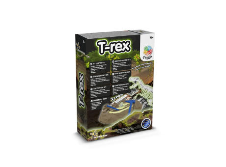 Fossil Excavation Kit III. Lernspiel lieferung inklusive einer kraftpapiertasche (115 g/m²) Werbeartikel