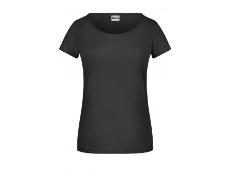 Product image Ladies'-T - T-Shirt mit trendigem Rollsaum Werbeartikel