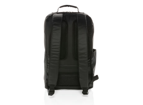 Fashion schwarzer 15.6" Laptop-Rucksack, PVC-frei bedrucken