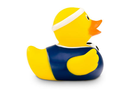 Werbeente Fritz Freistoß - Trikot Blau Werbeartikel