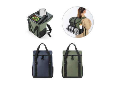 Product image ROMA L. Gepolsterter Thermorucksack aus recyceltem Polyester 600D Ripstop 16 L bedrucken