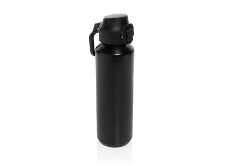 Via RCS Re-Steel Sportflasche mit Verschluss, 600ml Werbeartikel