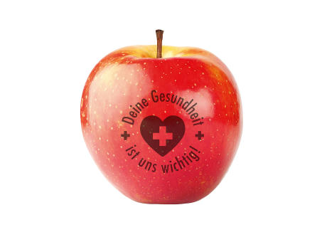Product image Apfel rot "Deine Gesundheit" Werbeartikel