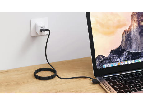 Urban Vitamin Stockton 65W magnet. Kabel RCS recyc. TPE/PET bedrucken