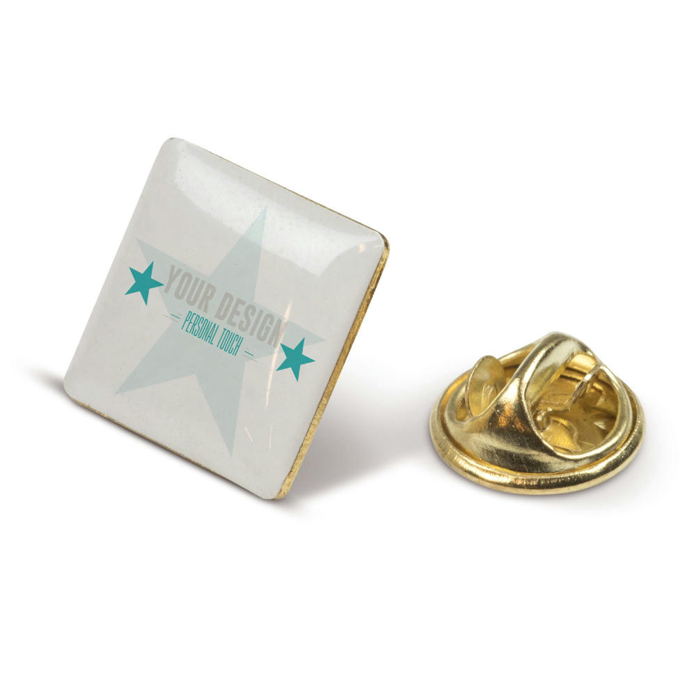 Product image Metall Pin, quadratisch 15x15mm Werbeartikel