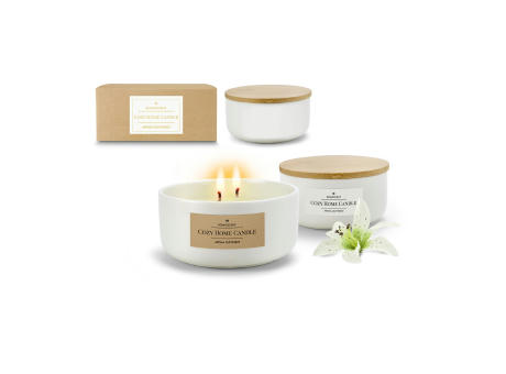 Product image ROMOSCENT® Aromakerze Cozy Home Werbeartikel