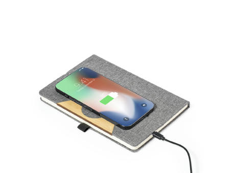 Ladegerät Notizblock Dalou Werbeartikel