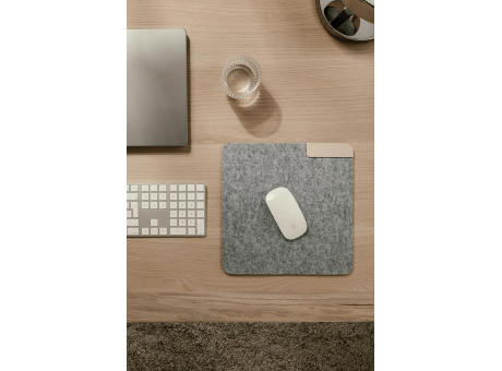 VINGA Albon Mauspad aus GRS recyceltem Filz Werbeartikel