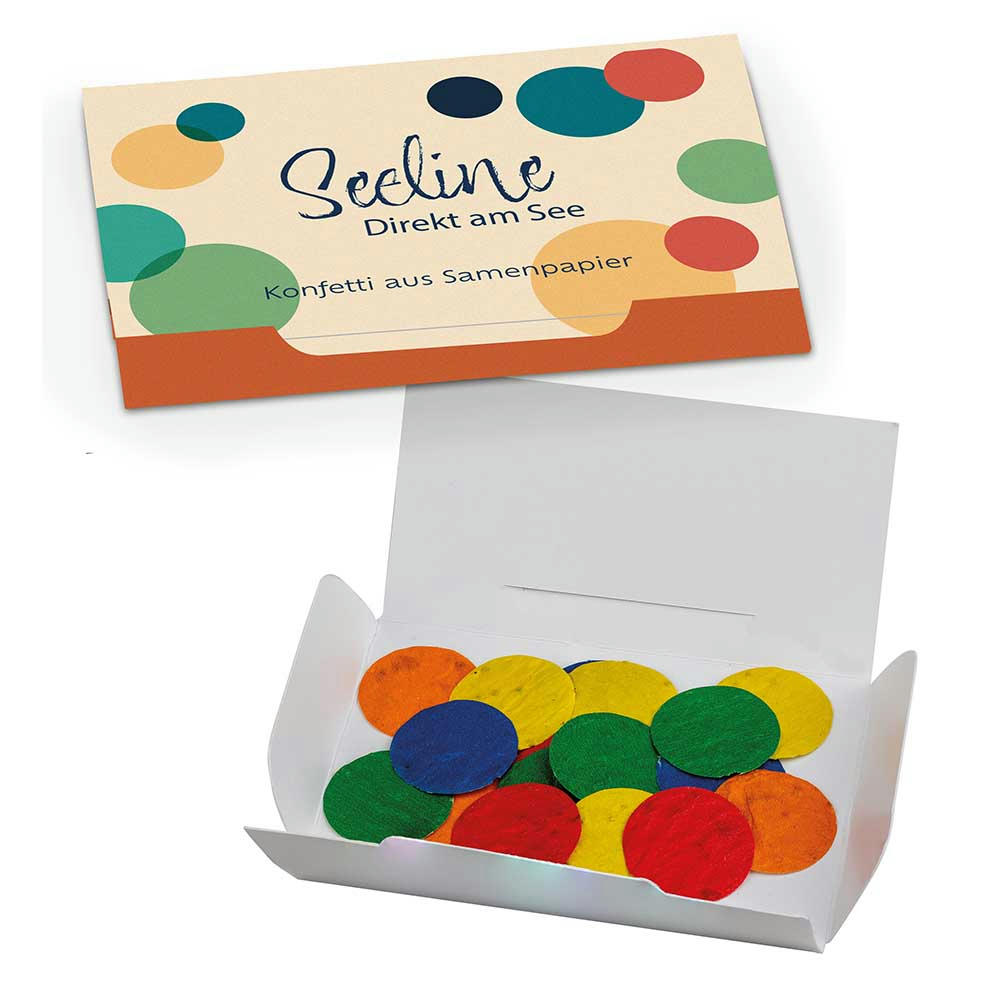 Product image Samenpapier-Konfetti - mit Digitaldruck Werbeartikel