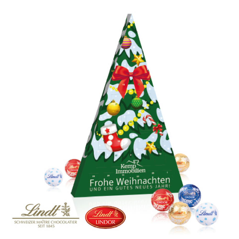 Product image Adventskalender Lindt "Weihnachtsbaum" Werbeartikel