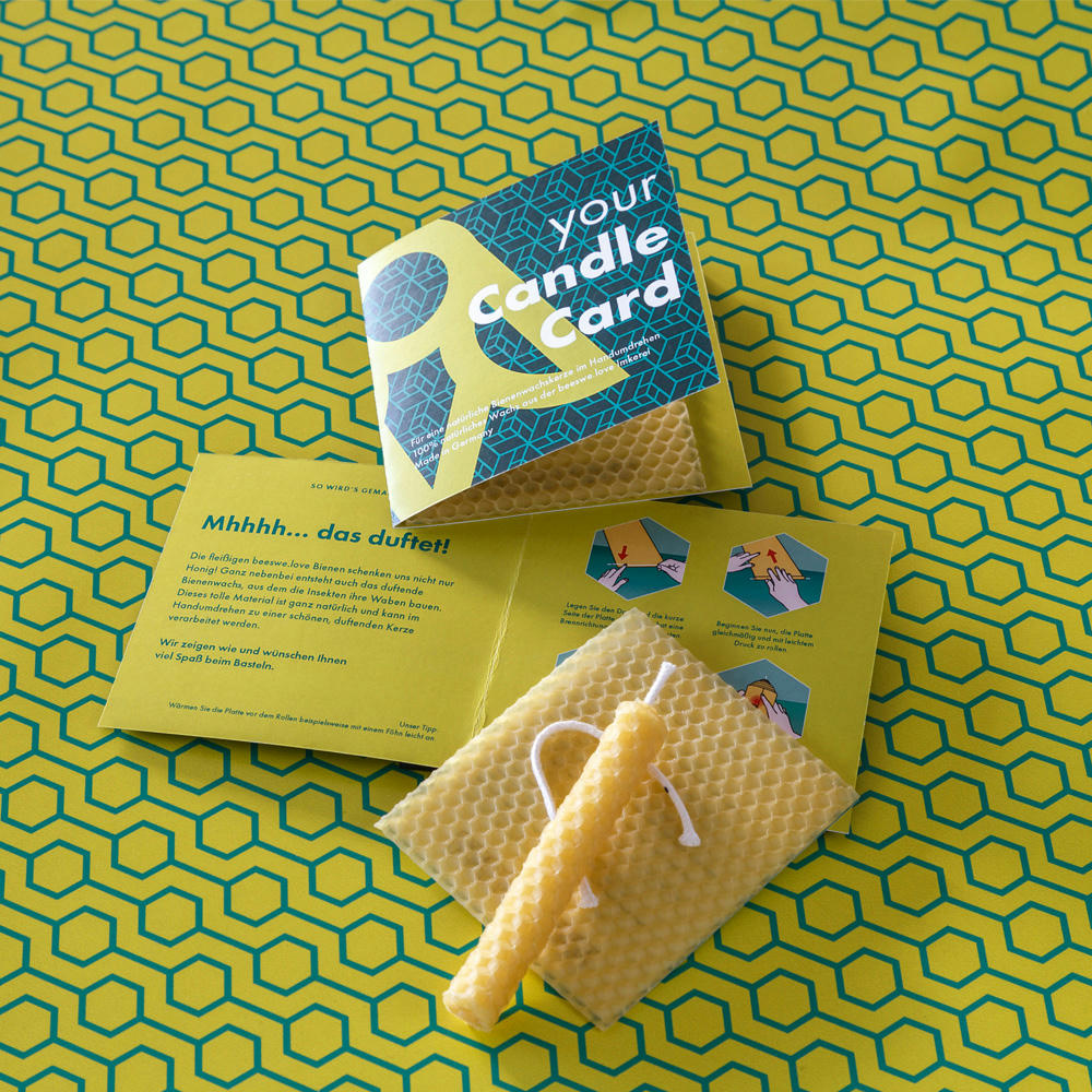 Product image Candle Card Werbeartikel