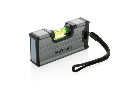 Wasserwaage im Taschenformat mit Magnet Werbeartikel