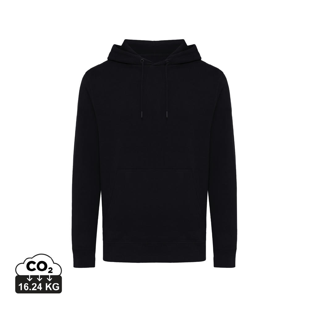 IQONIQ Rila Lightweight Hoodie aus recycelter Baumwolle Werbeartikel