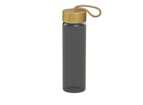 Glasflasche "Bamboo", 0,65 l, colour bedrucken