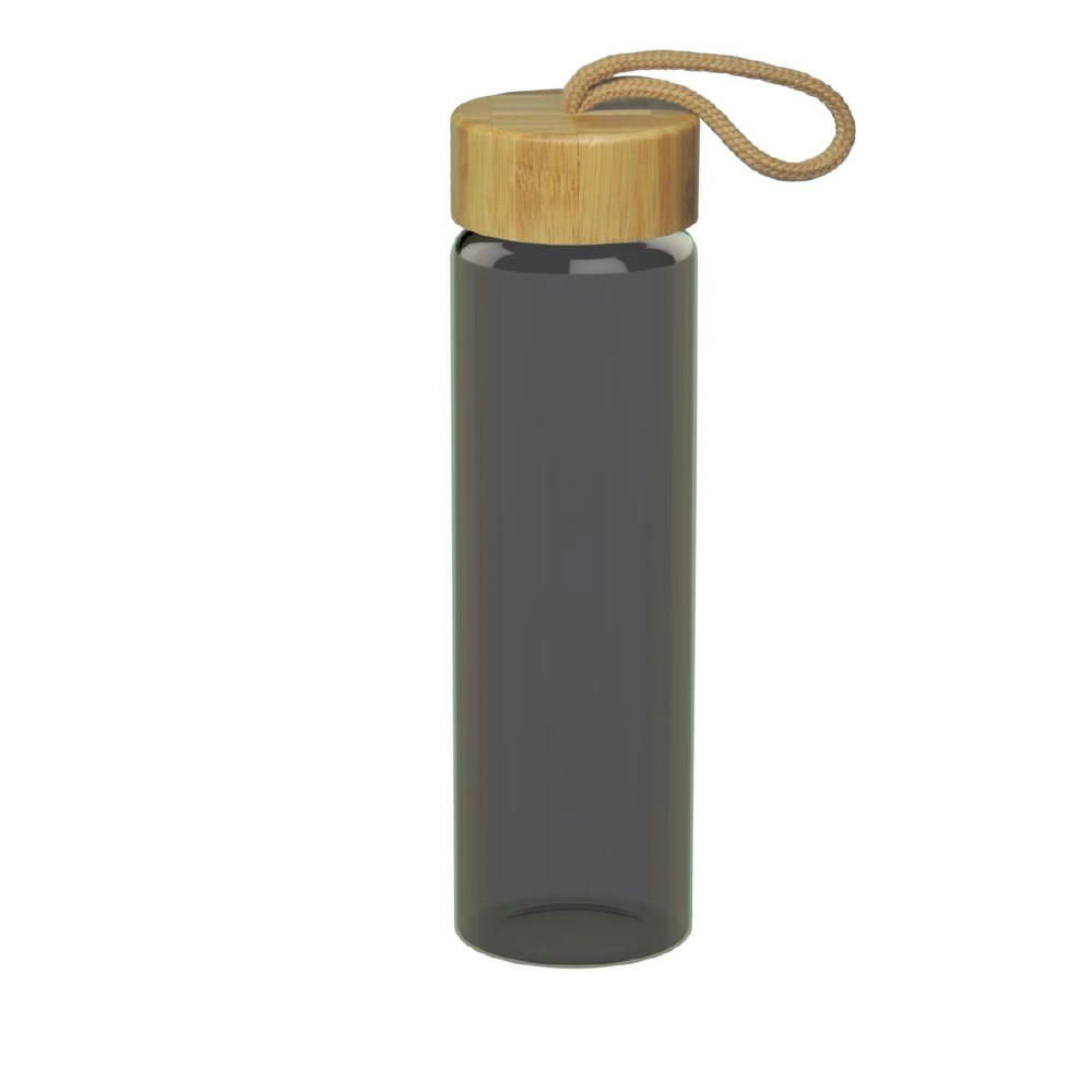 Product image Glasflasche "Bamboo", 0,65 l, colour Werbeartikel