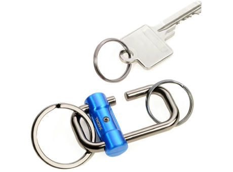 TROIKA Schlüsselanhänger 2-WAY KEY Werbeartikel