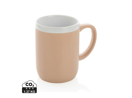 Product image Keramiktasse mit weißem Rand, 300ml bedrucken
