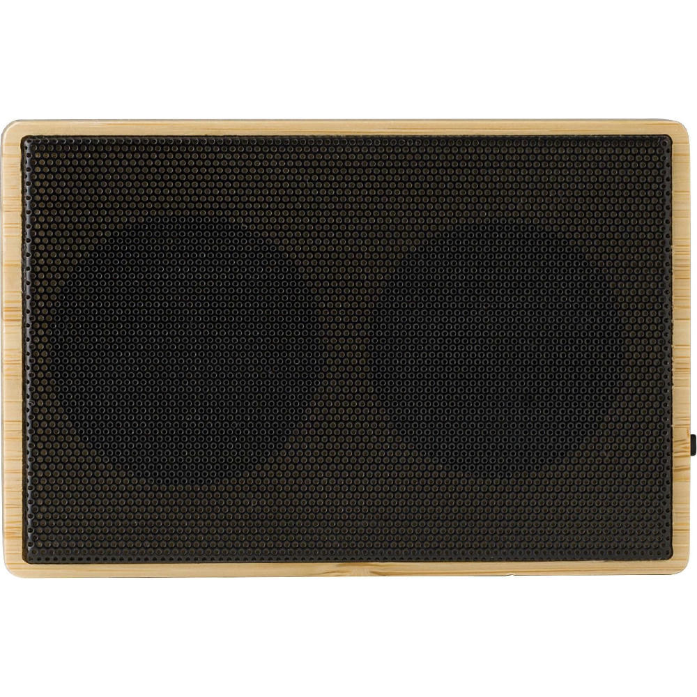 Product image Drahtloser Bamboo-Lautsprecher Fox Werbeartikel