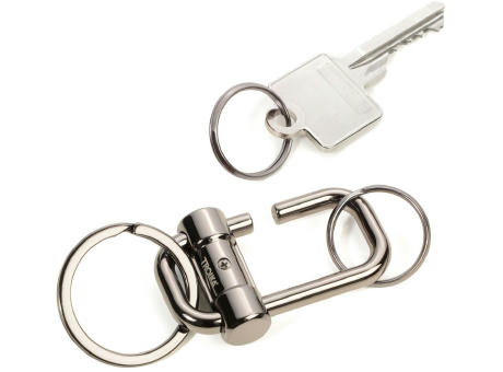 TROIKA Schlüsselanhänger 2-WAY KEY Werbeartikel