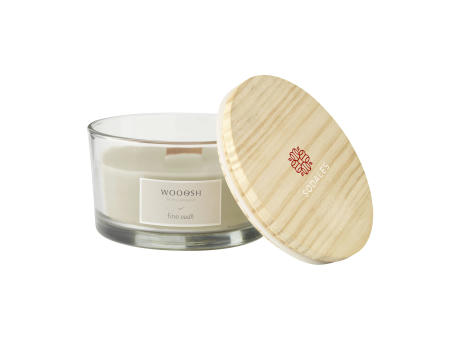 Wooosh Flame Scented Candle Fine Oudh Werbeartikel