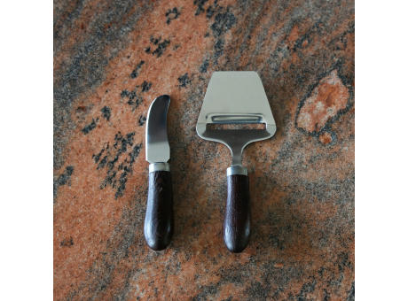 Sagaform Astrid Käseschneider und Buttermesser 2 Stück Werbeartikel