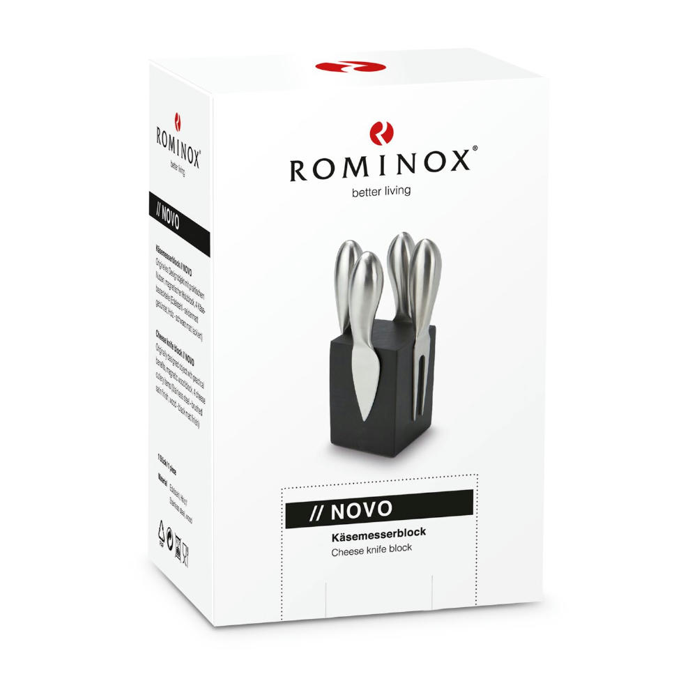 Product image ROMINOX® Käsemesser-Block // Novo Werbeartikel