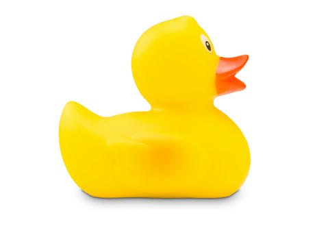 Werbeente Rennente Ralf, ca. 8 cm Werbeartikel