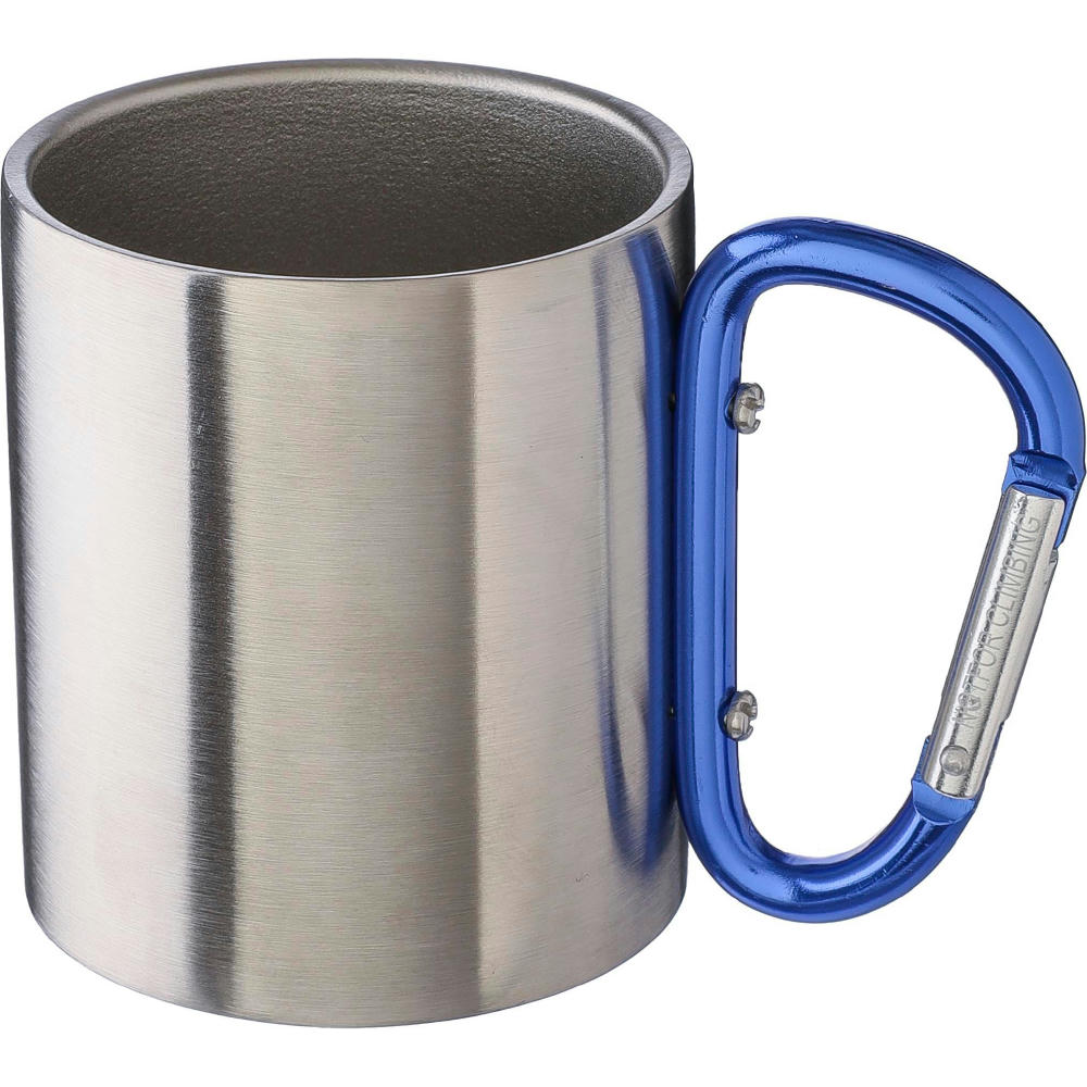 Doppelwandiger Kaffeebecher aus Edelstahl (185 ml) Nella Werbeartikel