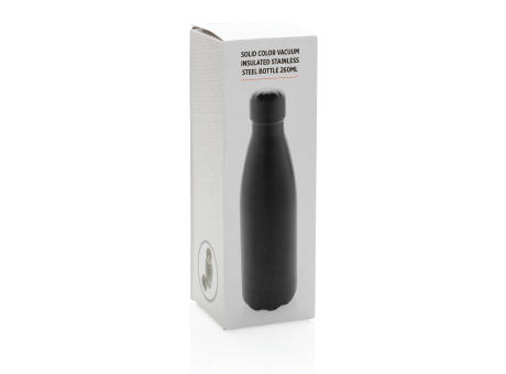 Solid Color Vakuum Stainless-Steel Flasche 260ml Werbeartikel