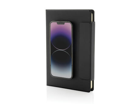 Stuart Magnet-Portfolio A5 aus RCS-zertifiziertem rPU bedrucken