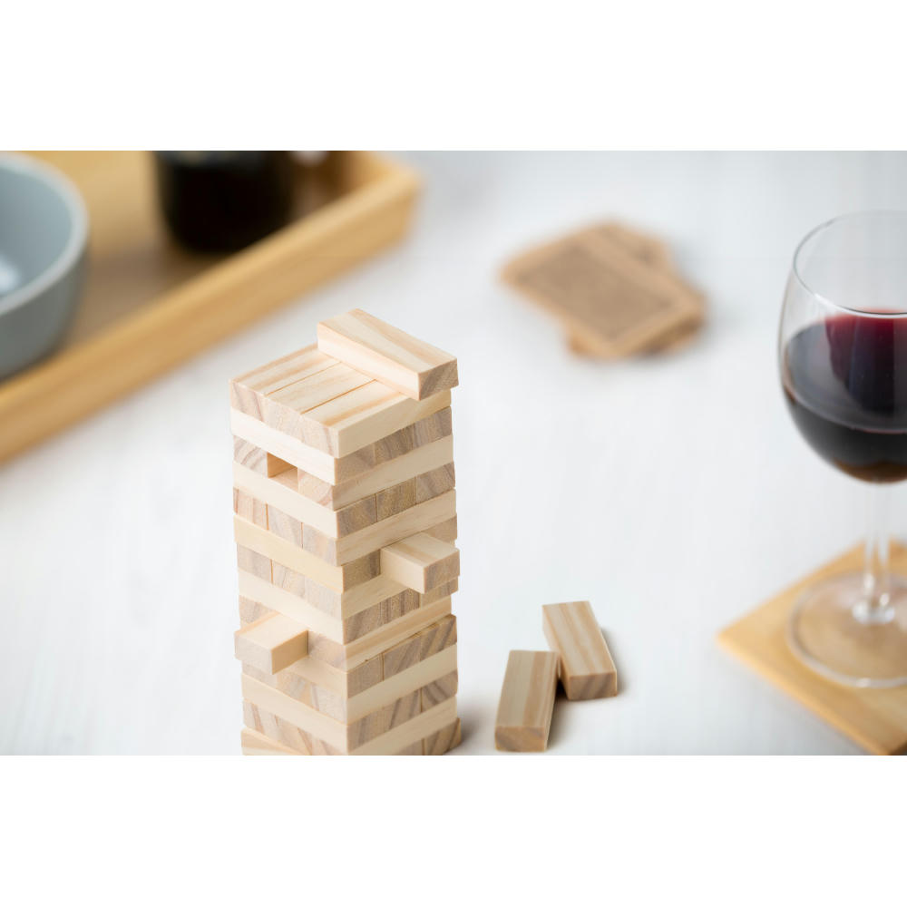 Geschicklichkeitsspiel aus Kiefernholz Gisa Werbeartikel