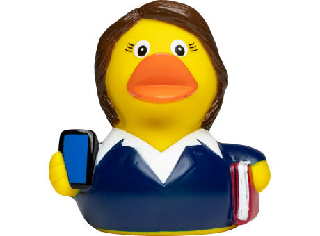 Quietsche-Ente Businesswoman Werbeartikel