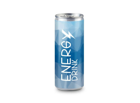 Product image Energy drink, 250 ml - Kleinmengen ab 24 Dosen Werbeartikel