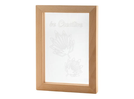 LED-Trophäe Woodiframe Werbeartikel