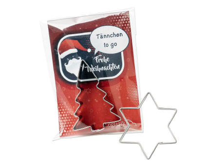Product image Backförmchen in der Werbetüte - Winter - Stern Werbeartikel