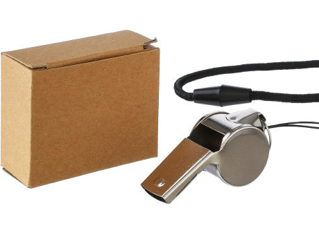 Metall-Pfeife Rebecca Werbeartikel