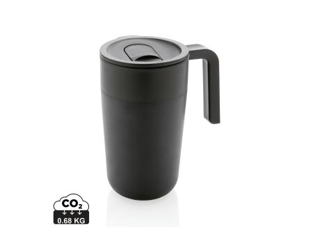 GRS recycelte PP und Stainless Steel Tasse mit Griff bedrucken