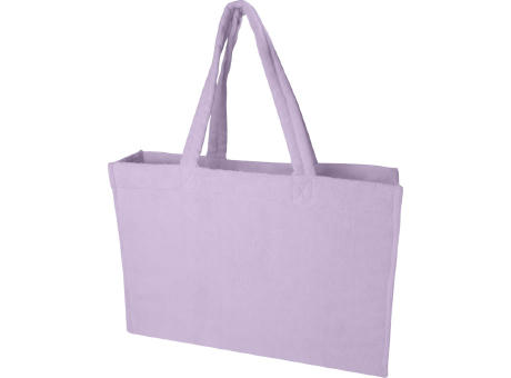 Siam GRS-recycelte Strandtragetasche aus Frottee 13 L bedrucken