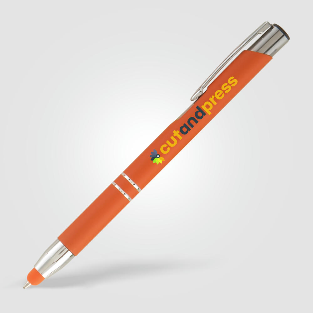 Crosby Softy Kugelschreiber - m/ Stylus unten Werbeartikel