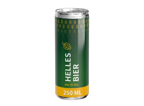 Product image 250 ml Bier - Eco Label Werbeartikel