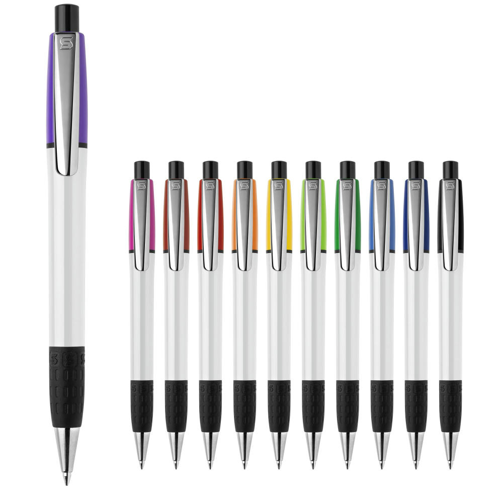 Kugelschreiber Semyr Grip Colour hardcolour Werbeartikel